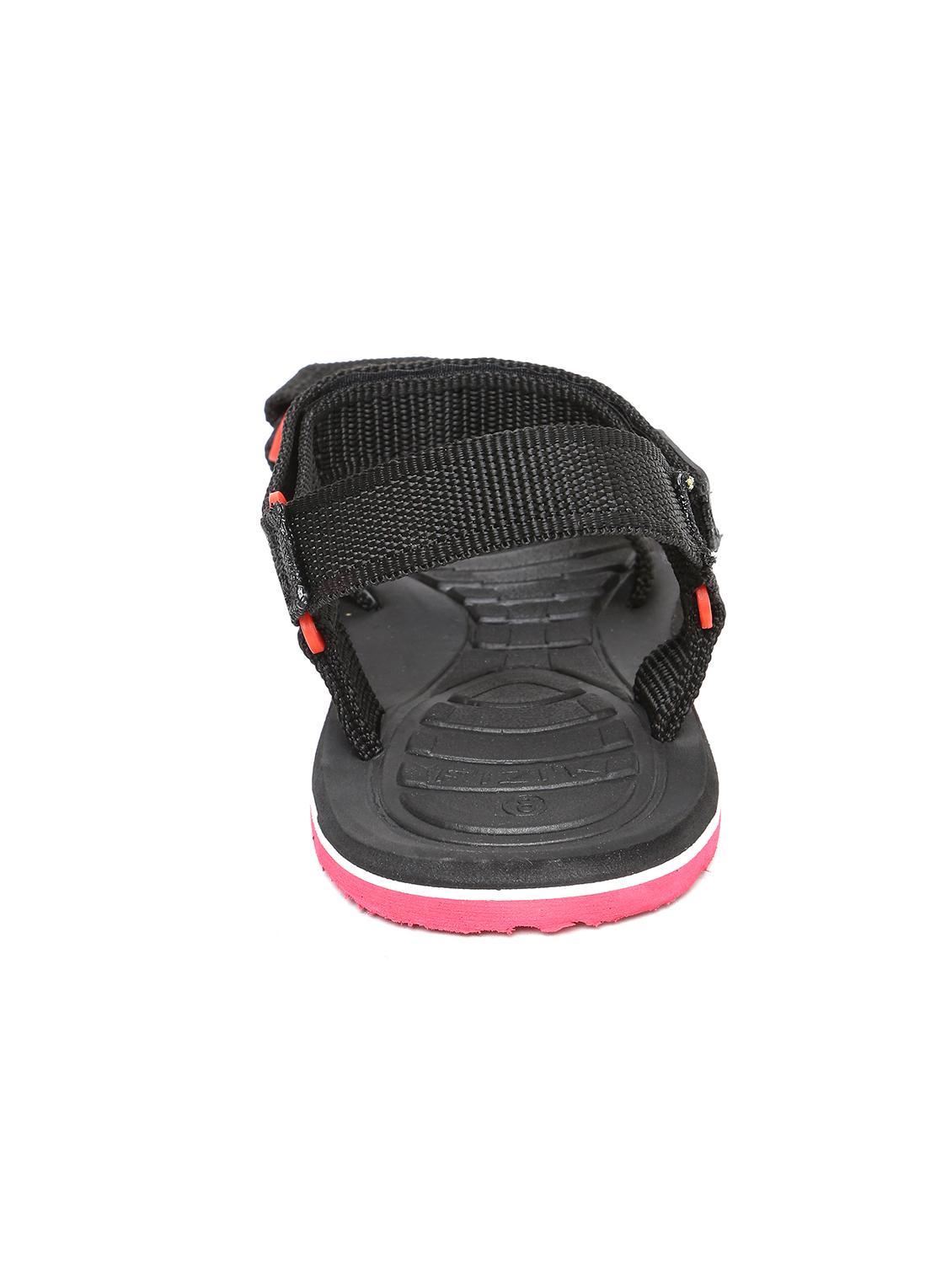 red pu back strap sandals - 16987694 - Zoom Image - 3