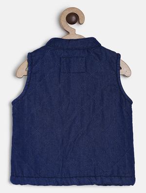 dark blue cotton waistcoat jackets - 16987719 - Standard Image - 2