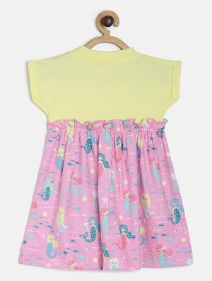 pink cotton frock - 16987720 - Standard Image - 2