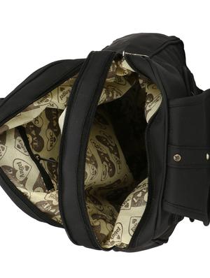 black leatherette (pu) regular backpack - 16988317 - Standard Image - 3