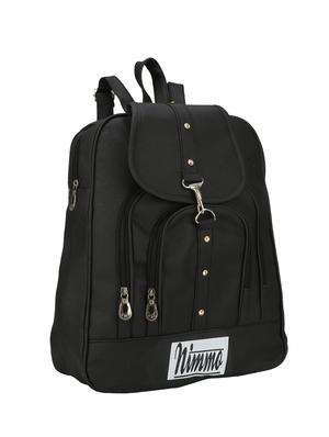 black leatherette (pu) regular backpack - 16988317 - Standard Image - 4
