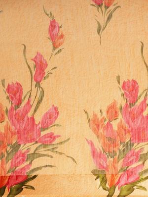 floral bhagalpuri saree with blouse - 16988430 - Standard Image - 4