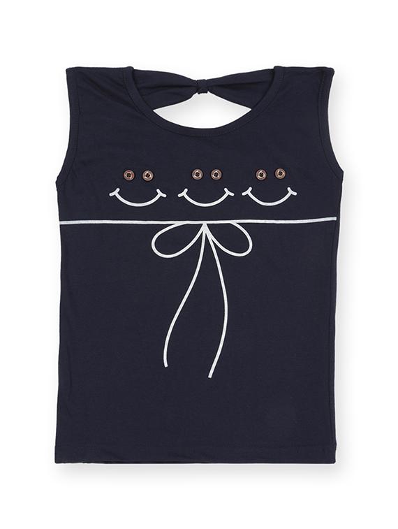 blue cotton regular top - 16988931 - Zoom Image - 1