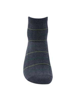 multi colored cotton ankle length sock - 16989147 - Standard Image - 5