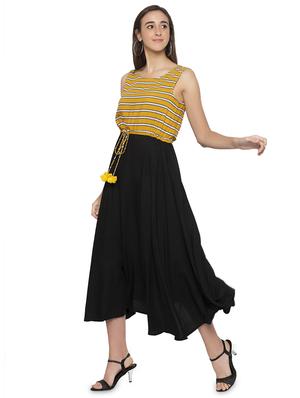 drawstring waist maxi dress - 16989800 - Standard Image - 2