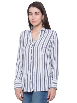 long sleeves striped shirt - 16989880 - Standard Image - 2