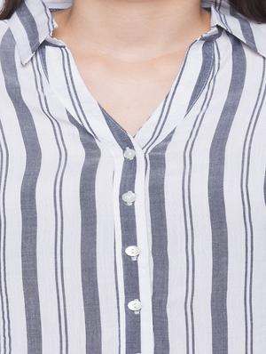 long sleeves striped shirt - 16989880 - Standard Image - 5