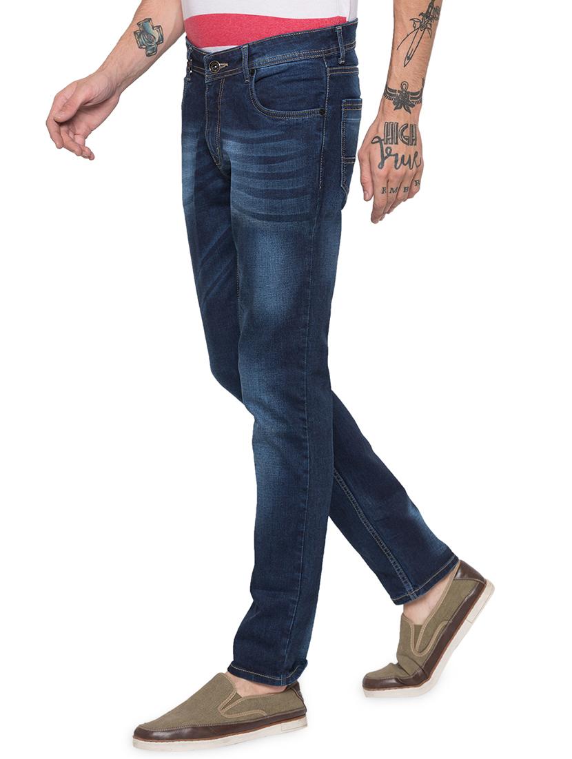 blue light washed denim jeans - 16989926 - Zoom Image - 2