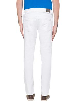 white plain denim jeans - 16989927 - Standard Image - 3