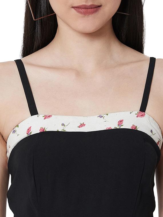 shoulder strap flared dress - 16990159 - Zoom Image - 5