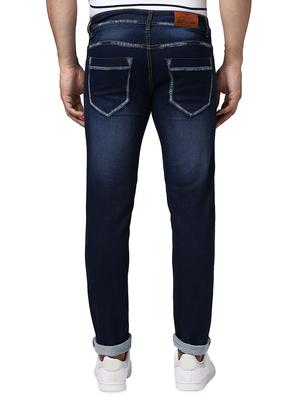 navy blue light washed denim jeans - 16990428 - Standard Image - 3