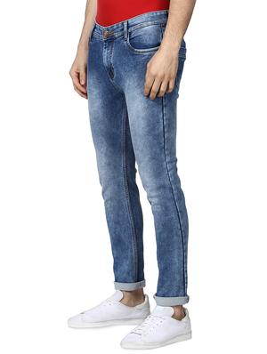 blue light washed denim jeans - 16990429 - Standard Image - 2
