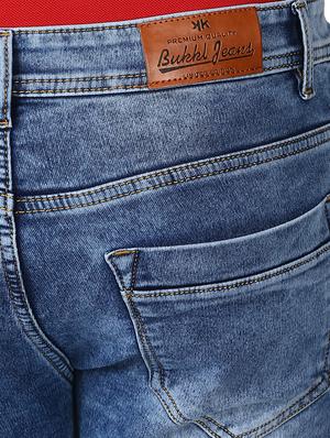 blue light washed denim jeans - 16990429 - Standard Image - 5