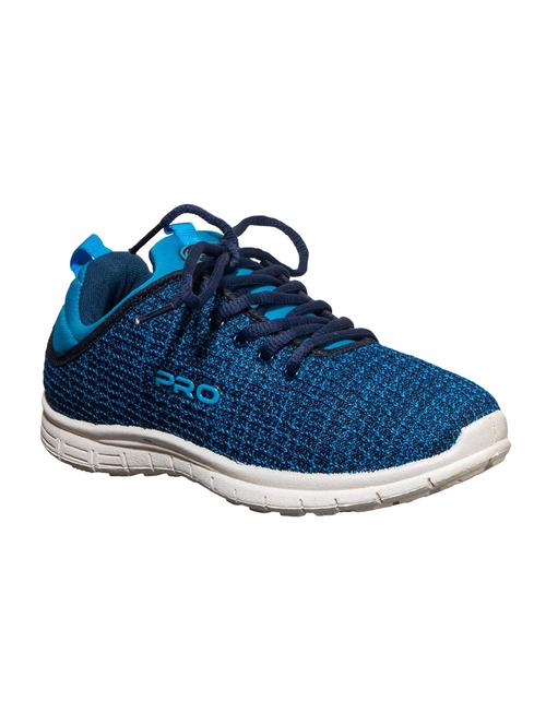 blue lace-up sports shoes - 16990852 - Standard Image - 1