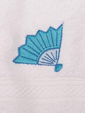 suzhou embroidered white face towels - 16990865 - Standard Image - 3