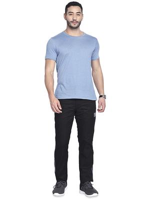 black side striped full length track pant - 16990897 - Standard Image - 4