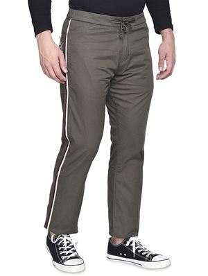 green side striped full length track pant - 16990899 - Standard Image - 2