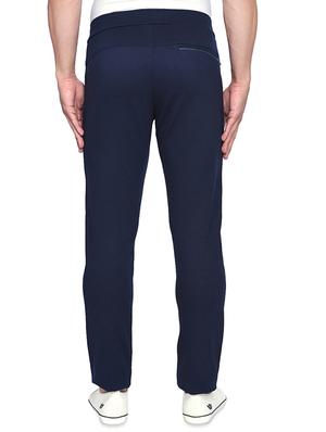 navy blue side striped full length track pant - 16990902 - Standard Image - 3