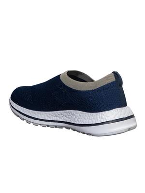 blue slip on sports shoes - 16990920 - Standard Image - 3