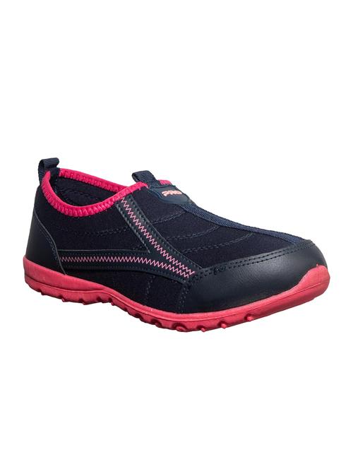 navy slip on casual shoes - 16990923 - Standard Image - 1