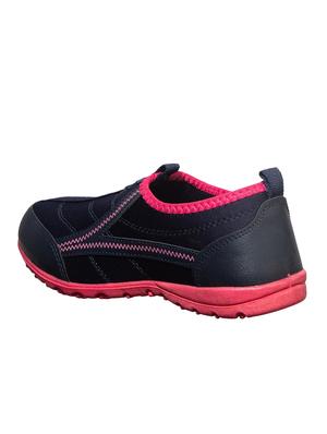 navy slip on casual shoes - 16990923 - Standard Image - 3