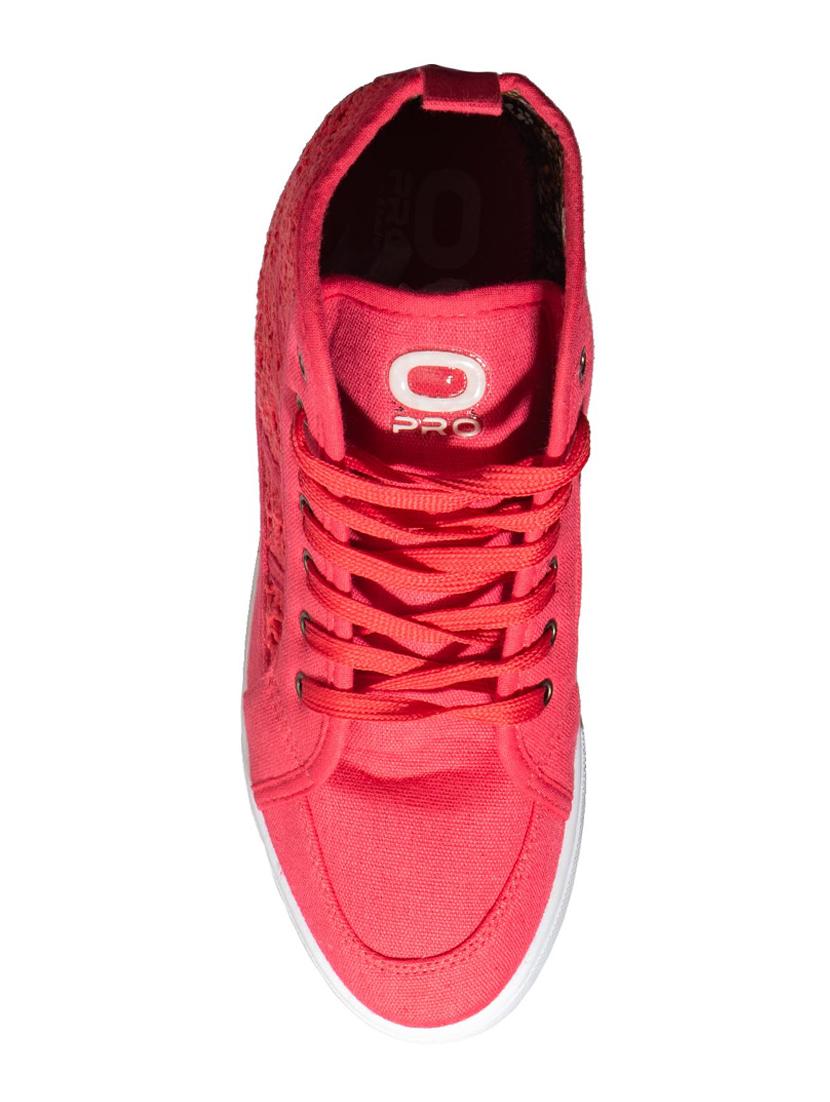 pink lace-up sneakers - 16990927 - Zoom Image - 4