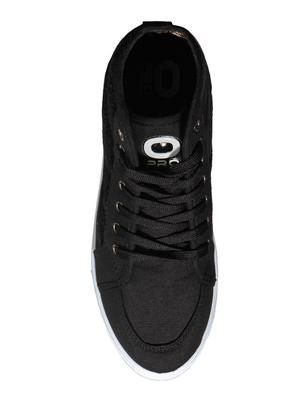 black lace-up sneakers - 16990928 - Standard Image - 4