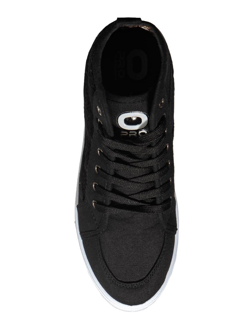 black lace-up sneakers - 16990928 - Zoom Image - 4