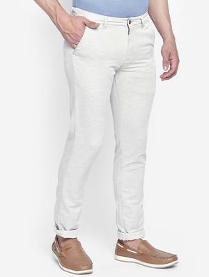 grey solid chinos - 16990962 - Standard Image - 2