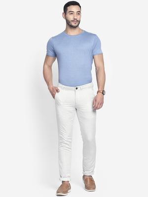 grey solid chinos - 16990962 - Standard Image - 4