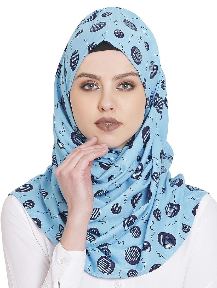 multi colored rayon scarf - 16991730 - Zoom Image - 1
