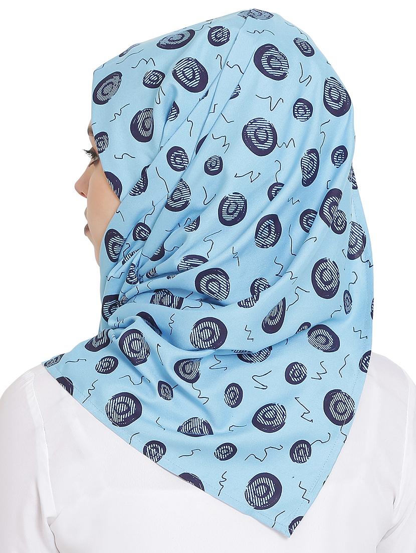 multi colored rayon scarf - 16991730 - Zoom Image - 3