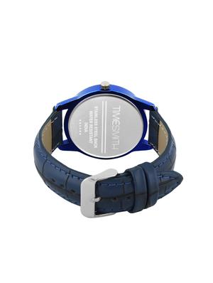 timesmith blue dial blue leather analog watch for men tsc-034 - 16992273 - Standard Image - 3