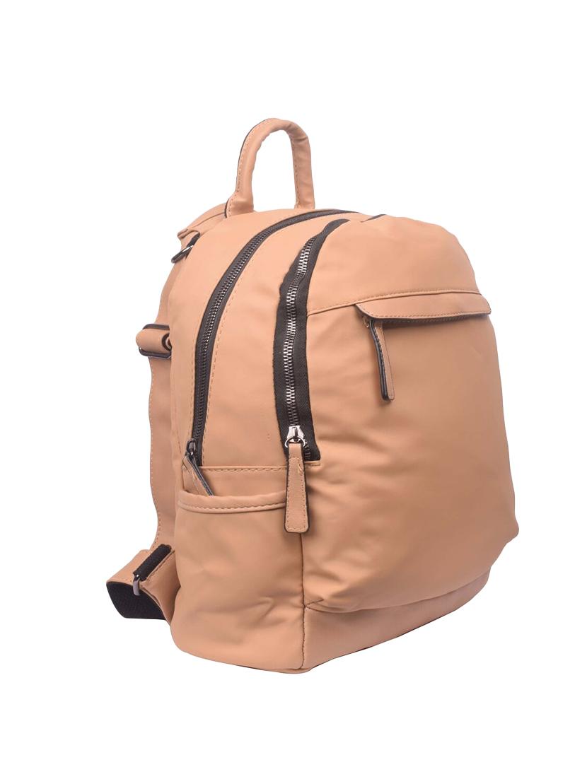 beige polyester regular backpack - 16992363 - Zoom Image - 4