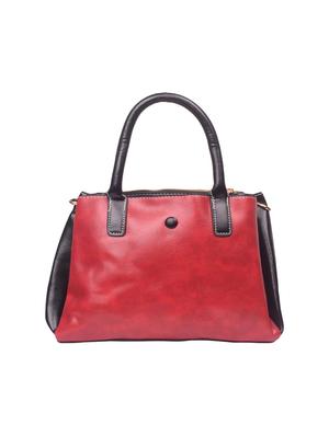red leatherette (pu) regular satchel - 16992371 - Standard Image - 2