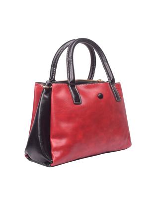 red leatherette (pu) regular satchel - 16992371 - Standard Image - 4