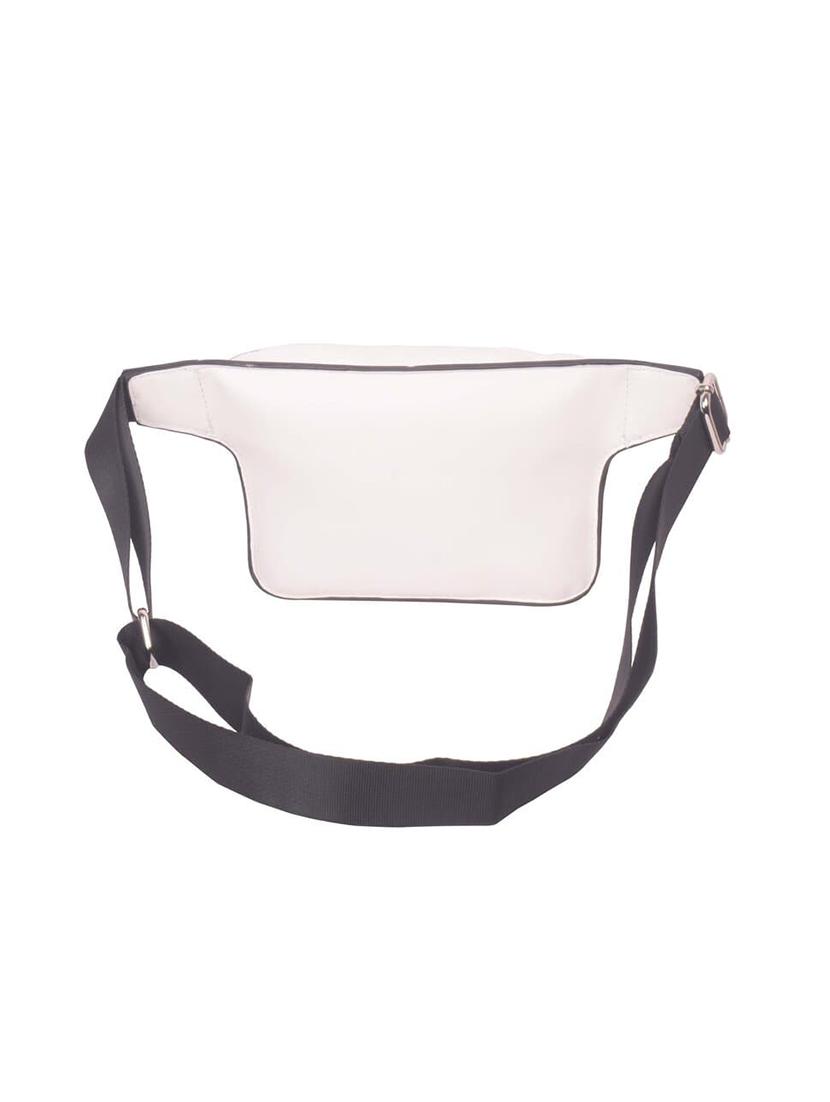 white leatherette (pu) regular sling bag - 16992409 - Zoom Image - 2