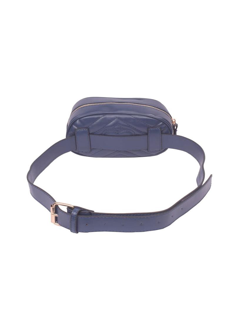 blue leatherette (pu) regular sling bag - 16992411 - Zoom Image - 2