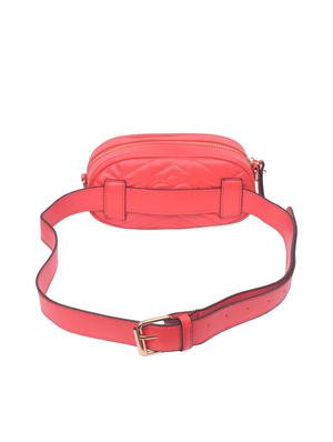 red leatherette (pu) regular sling bag - 16992412 - Standard Image - 2