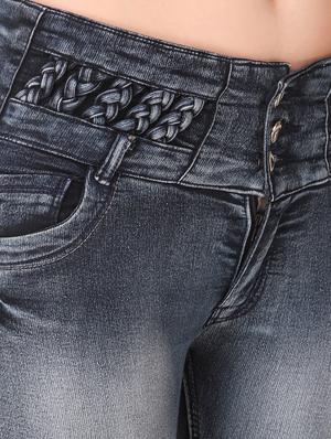 mid rise stone washed jeans - 16992446 - Standard Image - 5