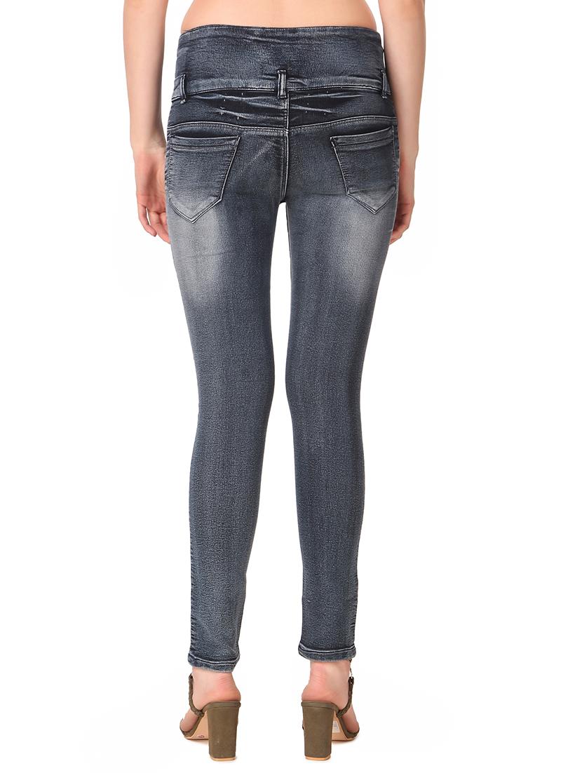 mid rise stone washed jeans - 16992446 - Zoom Image - 3