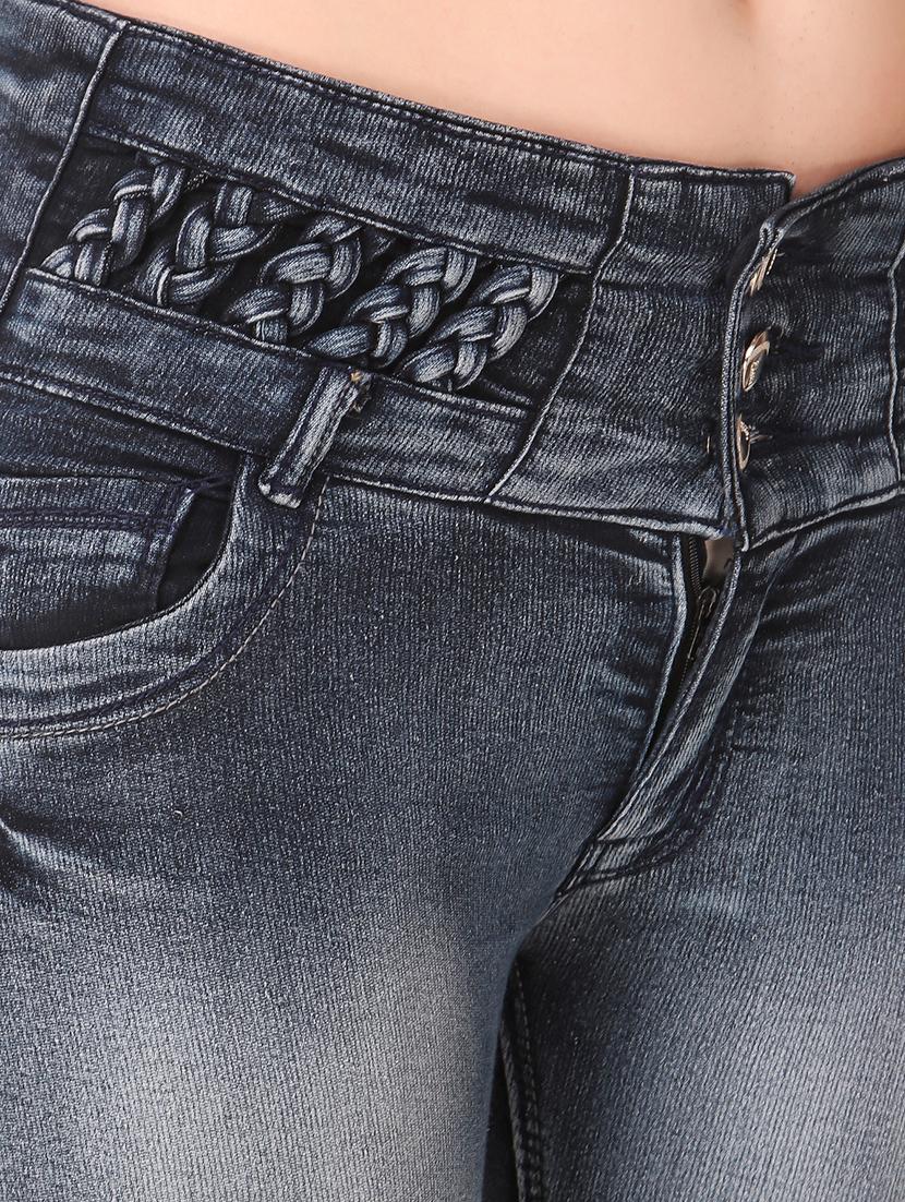 mid rise stone washed jeans - 16992446 - Zoom Image - 5