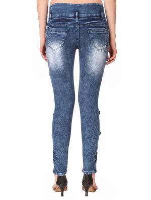 mid rise acid wash jeans - 16992509 - Standard Image - 3