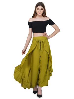 tie front ruffled palazzo - 16992515 - Standard Image - 4