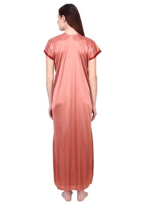 contrast bind sleepwear robe - 16992986 - Standard Image - 3