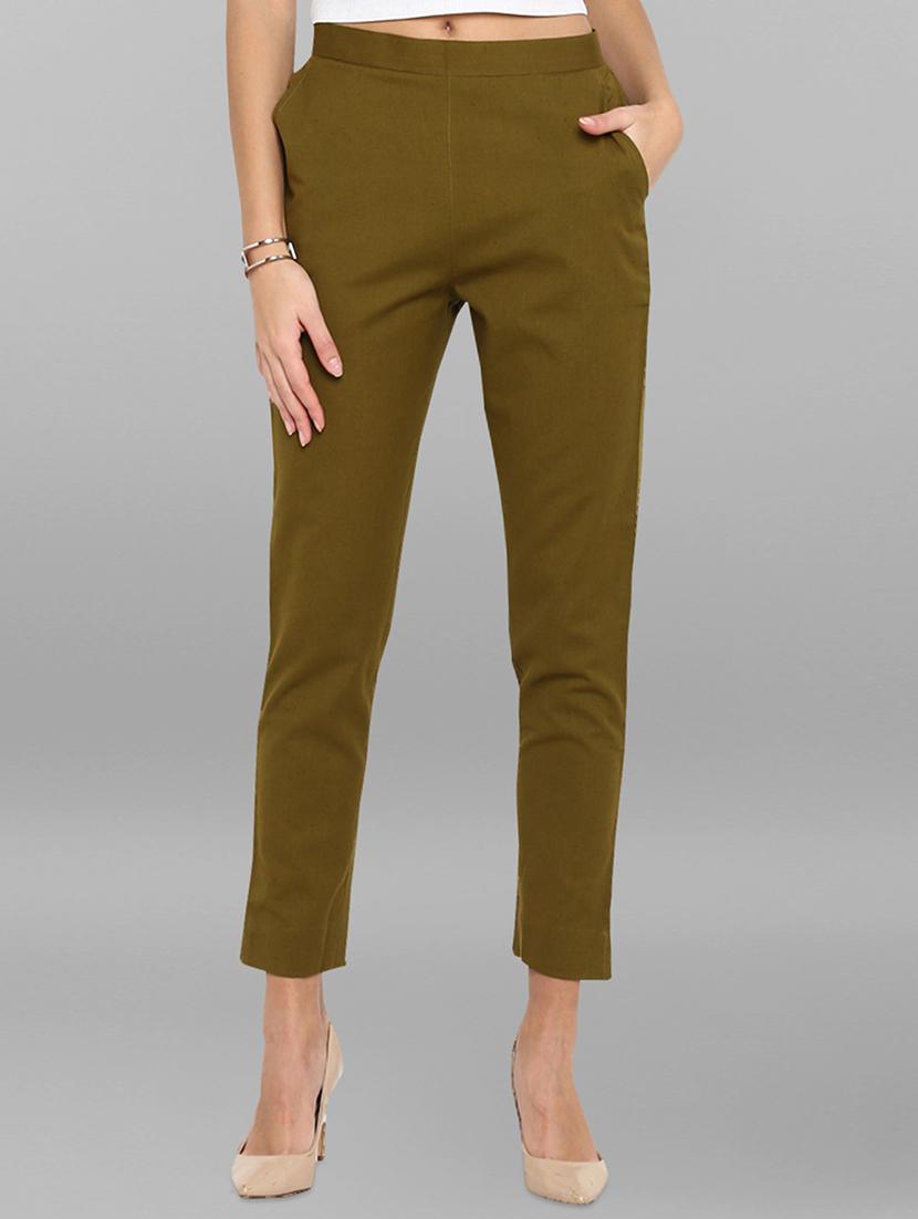 mid rise flat front trouser - 16993118 - Zoom Image - 1