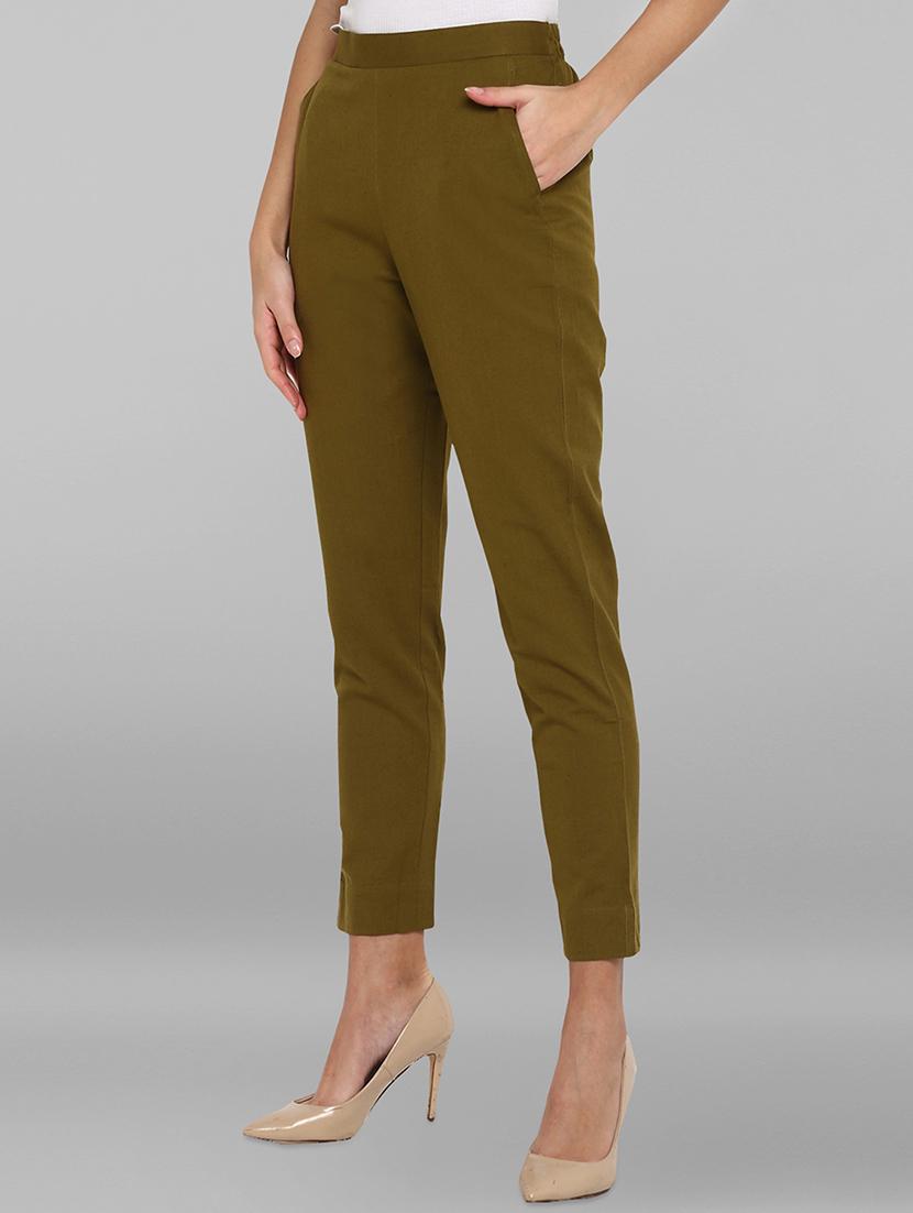 mid rise flat front trouser - 16993118 - Zoom Image - 2