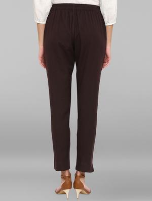 mid rise flat front trouser - 16993121 - Standard Image - 3