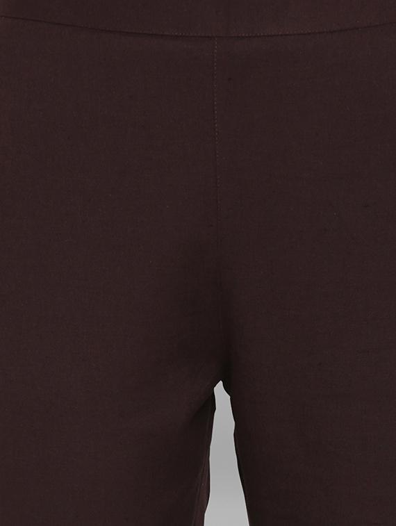 mid rise flat front trouser - 16993121 - Zoom Image - 5