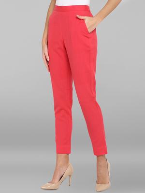 mid rise flat front trouser - 16993122 - Standard Image - 2